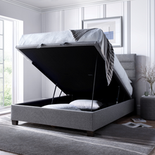 Arnfield Ottoman in Marbella Grey