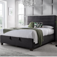 Arnfield Ottoman in Slate