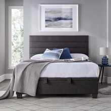 Arnfield Ottoman in Slate