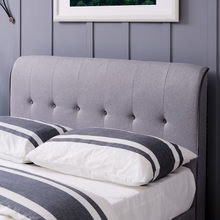 Portbury Ottoman Storage Bedstead in Grey Linen
