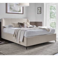 Washington Ottoman in Freya Vanilla