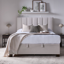 Howbury Ottoman in Maskat Clay
