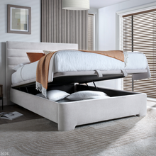 Arncott Ottoman in Maskat Clay