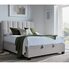 Howbury Ottoman in Maskat Clay
