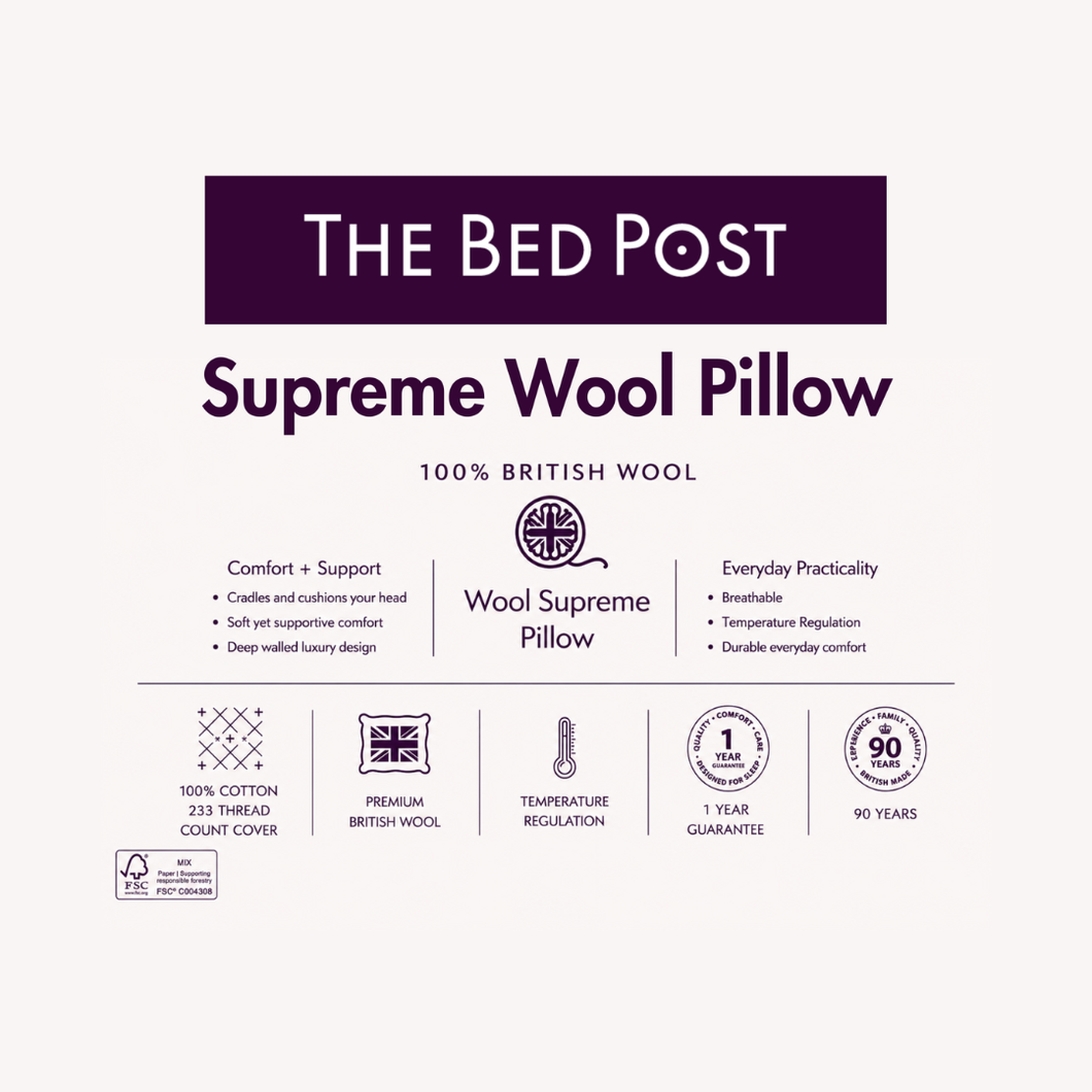 Supreme Wool Pillow
