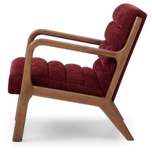 Inca Ribbed Chair With Walnut frame