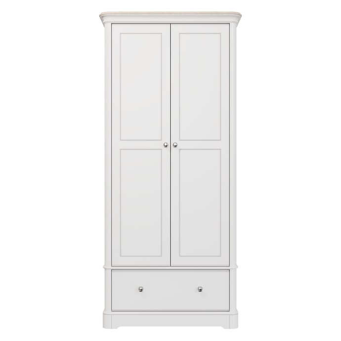 Hill & Hunter Chartwell  2 Door with 1 Drawer Wardrobe