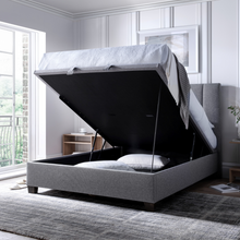 Howbury Ottoman in Marbella Grey