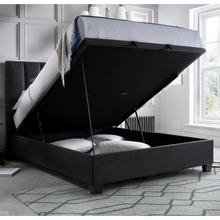 Howbury Ottoman in Slate