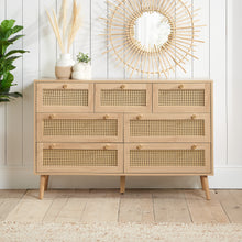 Reine 7 Drawer Rattan Chest