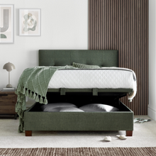 Cambridge Ottoman in Winter Moss Green