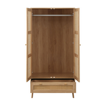 Reine Rattan Wardrobe