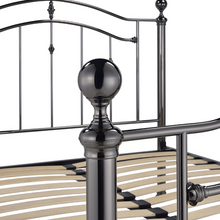 Fairmile Bedstead in Black Chrome Finish