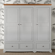 Hill & Hunter Inspiration Triple Wardrobe with 3 drawers