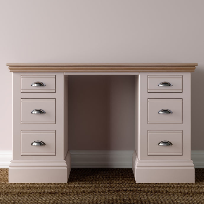 Hill & Hunter New England Double Pedestal Dressing Table