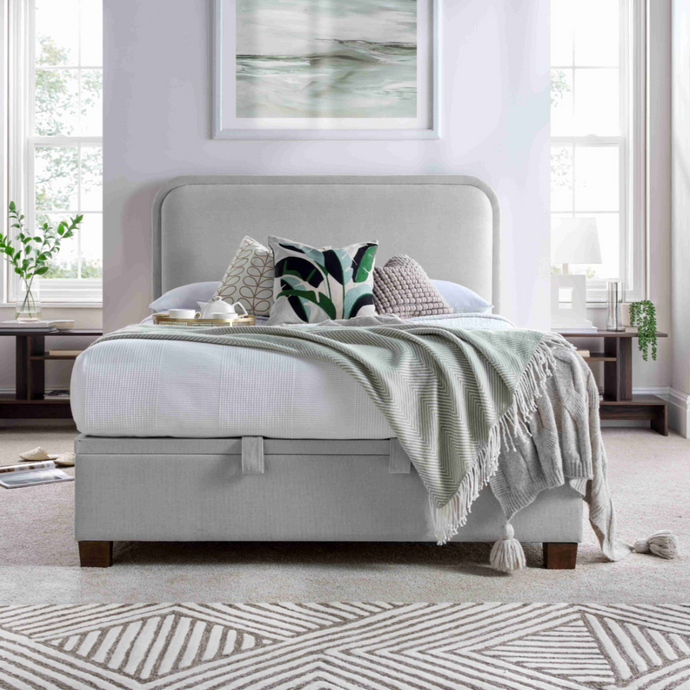 Brantford Ottoman in Maskat Clay