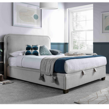 Brantford Ottoman in Maskat Clay