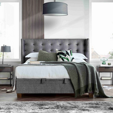 Victoria Ottoman in Vogue Grey