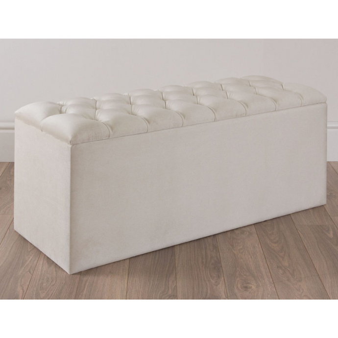 Swanglen Quilted Ottoman