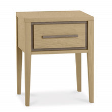 Maine Aged & Weathered Oak 1 Drawer Nightstand