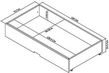 Rutland White Underbed Drawer