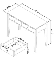 Rutland White Dressing Table