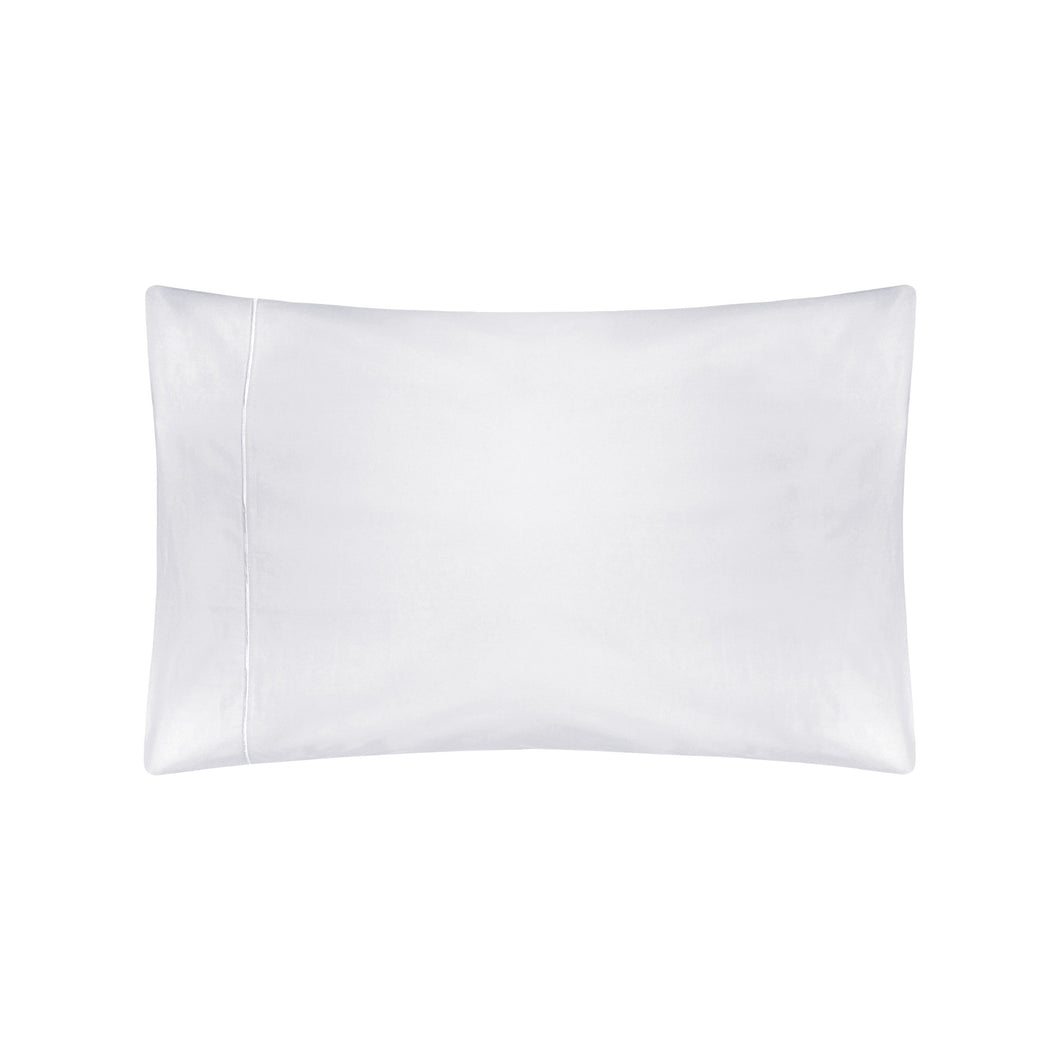 200 Thread Count Egyptian Cotton Blend Plain Hem Standard Pillowcase