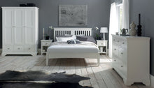 Kensington White 5 Drawer Tall Chest