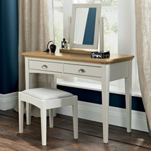 Kensington Soft Grey & Oak Dressing Table