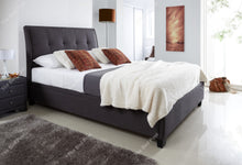 Kaydian Accent Ottoman in Slate Closed