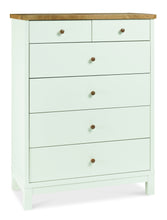 Memphis Two Tone 4+2 Drawer Chest