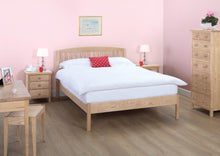 Cotswold Caners Edgeworth Slatted Bed 311V/H Low Foot End.