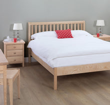 Cotswold Caners Notgrove Slatted Bed 318V/H Low Foot End.
