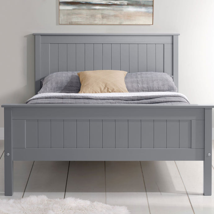 Compton High Footend Bedstead in Grey