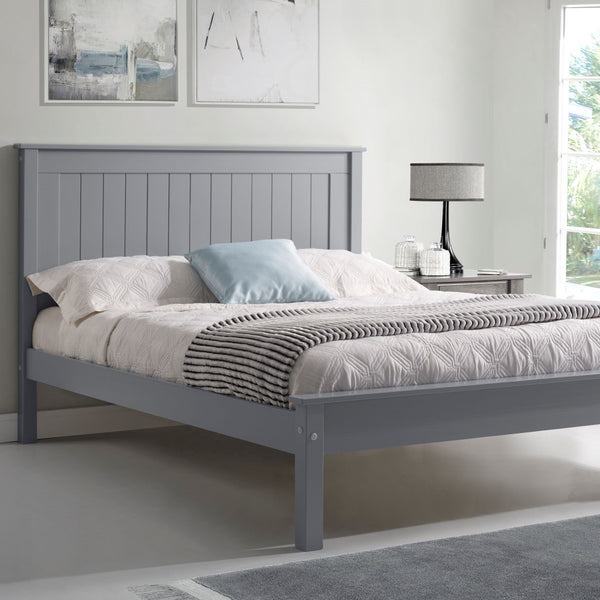 Compton Low Footend Bedstead in Grey