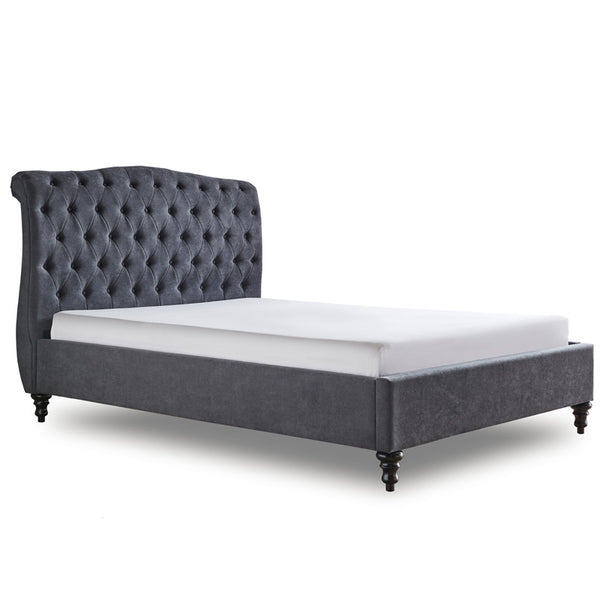 Whiteley Bedstead in Dark Grey