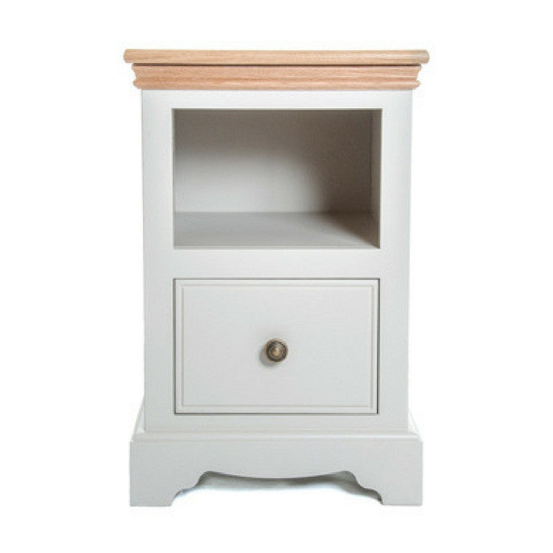 TCBC Inspiration 1 Drawer Open Shelf Bedside