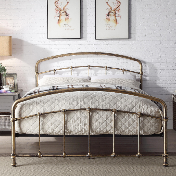 Vicenza Antique Bronze bedframe