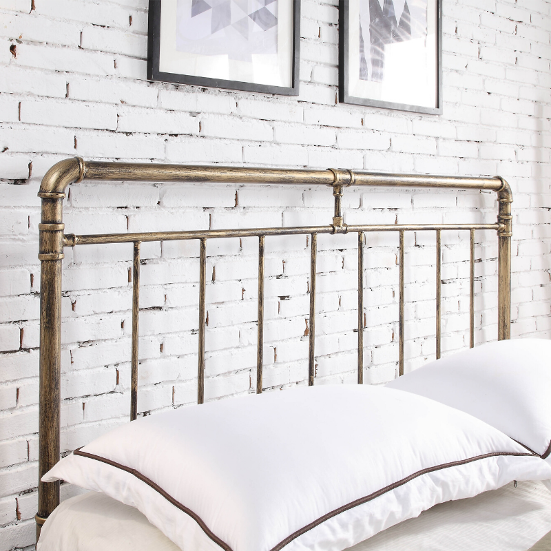 Vintage bronze bed frame deals