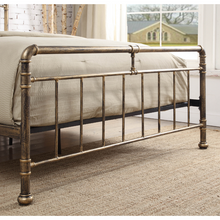 Portland Antique Bronze bedframe
