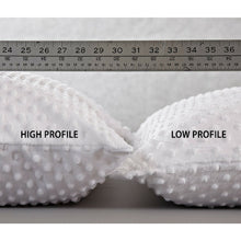 Cooltex Talalay Latex Pillow Low Profile Pillow Pairs