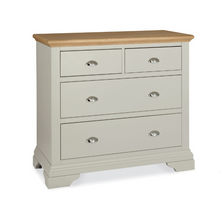 Kensington Soft Grey & Oak 2+2 Chest