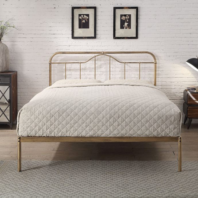 Malmo Antique Bronze bedframe