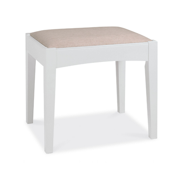 Kensington White Stool