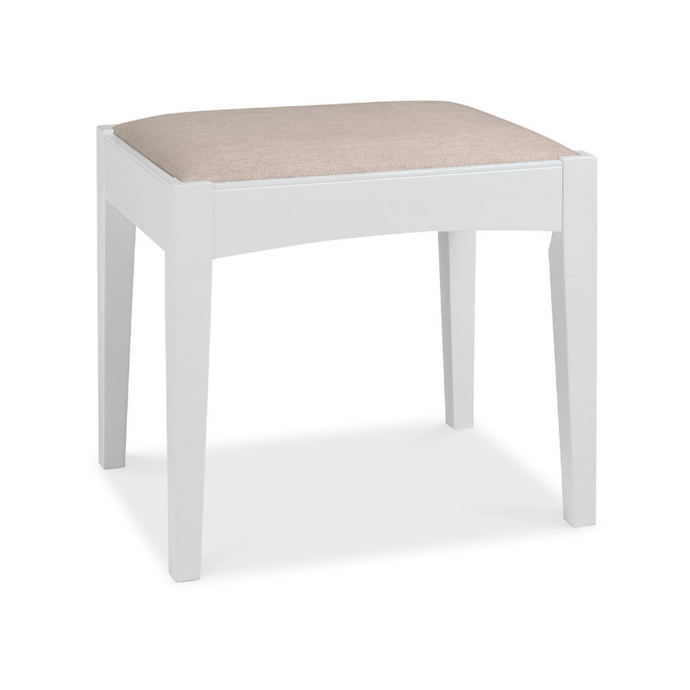 Kensington White Stool