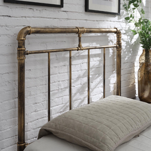 Portland Antique Bronze bedframe