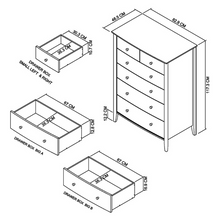 Southwold 4+2 Chest