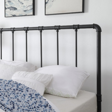 Monza Black Sandblasted bedframe