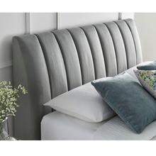 Halifax Ottoman in Velvet Plume