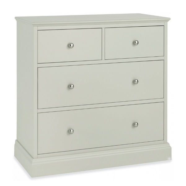 Rutland Soft Grey 2+2 Drawer Chest